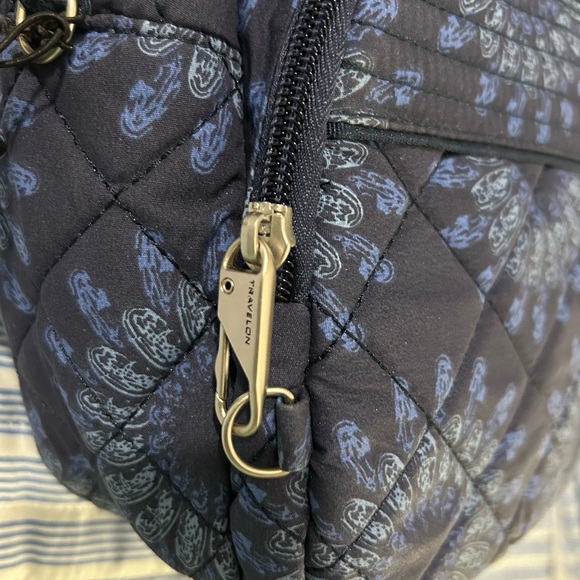 Travelon Anti-Theft Boho Backpack ~ Blue ~ BNNU - Picture 5 of 11